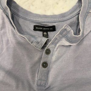 Men's Silver Jeans Co 4-Button Tee